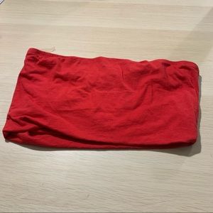 Love culture red bandeau size small